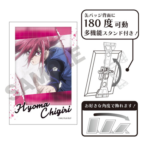 『ブルーロック』フォトジェニ缶バッジ 千切豹馬 グリッド